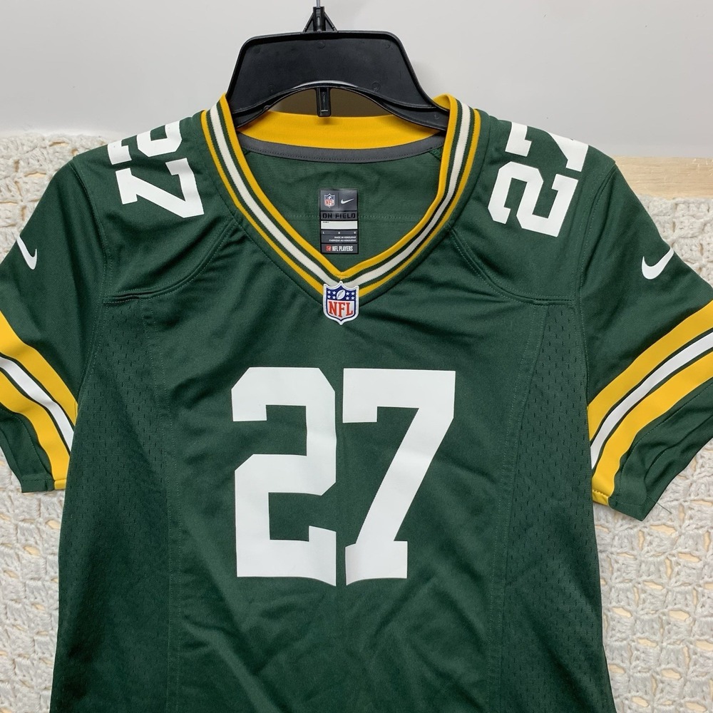 Green Bay Packers Eddie Lacy‎ Women's Sz L  Nike NFL Football Jersey #27 Team - Picture 2 of 9